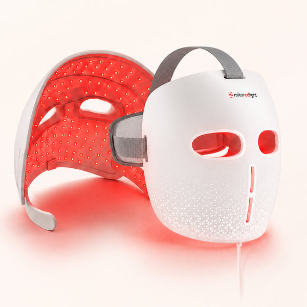 MitoGLOW™ LED Red Light Therapy Face Mask - FDA Cleared, 1,064 LEDs, 4 Wavelengths