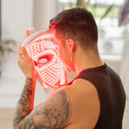 MitoGLOW™ LED Red Light Therapy Face Mask - FDA Cleared, 1,064 LEDs, 4 Wavelengths